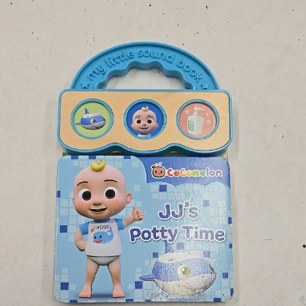 Cocomelon Interactive Blue Learning Book for Potty Training‎